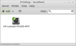 add printing
