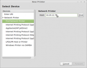 network printer