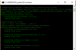 Create Laravel