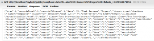 firebug datatables